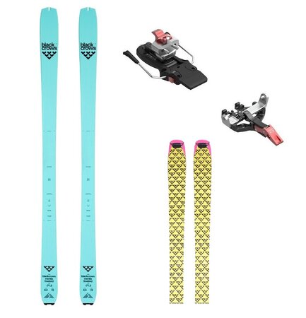 Skialpový set Black Crows Mentis Freebird Turquoise 157 cm + ATK Crest 10 + Pilus Mentis Freebird
