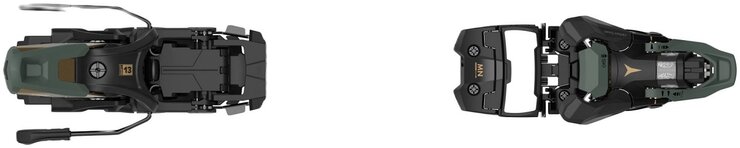 Skialpové viazanie Atomic N Shift² 13 Mn Green/Bronze