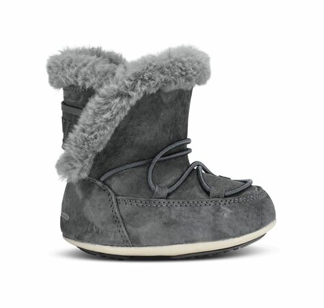 Snehule Moon Boot Crib Suede Dark Grey 21/22
