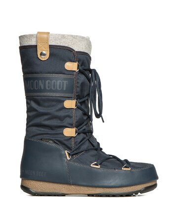 Snehule Moon Boot Monaco Felt Denim