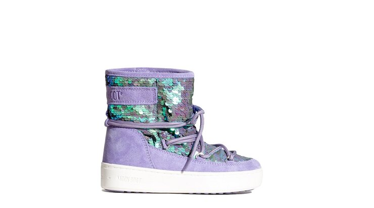 Snehule Moon Boot Pulse Mid Jr Girl Disco Plus Crocus