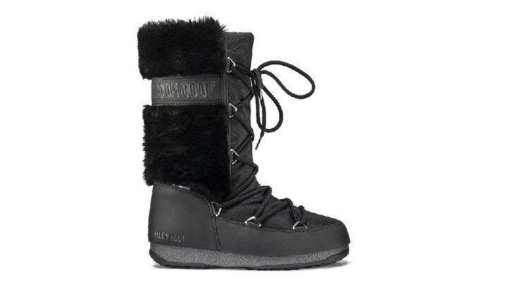 Snehule Moon Boot We Monaco Fur Black