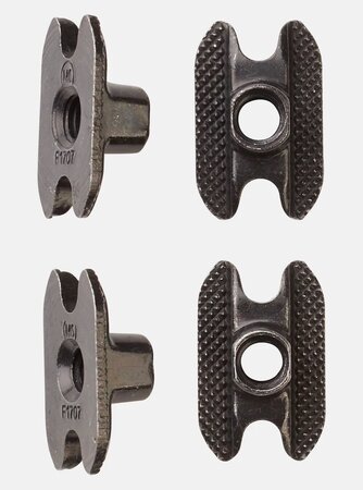 Náhradný diel Burton M6 Channel Inserts (4 Pack) Black
