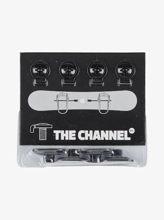Skrutky Burton M6 Channel® Replacement Hardware Black