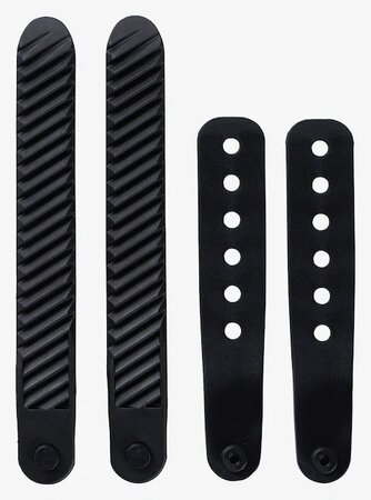 Strapy Burton Double Take Toe Tongue Slider Black
