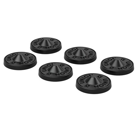 Protišmyková snowboardová podložka Union Metal Stomp Pad (6pcs)