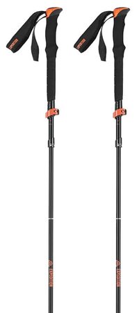 Skialpové palice Union Aluminum Touring Pole Black Skialpové palice Union Aluminum Touring Pole Black