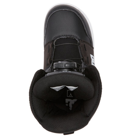 Snowboardové topánky DC Youth Scout Boys Black/White Snowboardové topánky DC Youth Scout Boys Black/White
