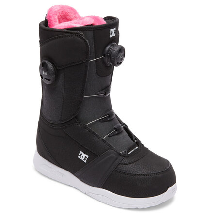 Snowboardové topánky DC Lotus Boa Black/Black/White