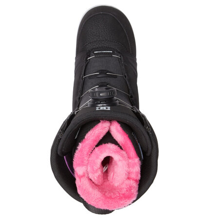 Snowboardové topánky DC Lotus Boa Black/Black/White