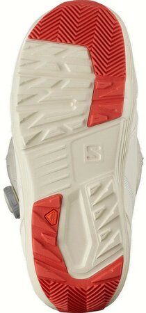 Snowboardové topánky Salomon Ivy BOA SJ BOA Bleached Sand/Almond Milk/Aurora Red