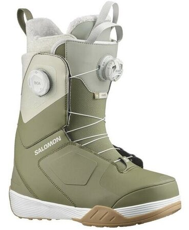 Snowboardové topánky Salomon Kiana Dual Boa Lichen Green 24/25 Snowboardové topánky Salomon Kiana Dual Boa Lichen Green 24/25