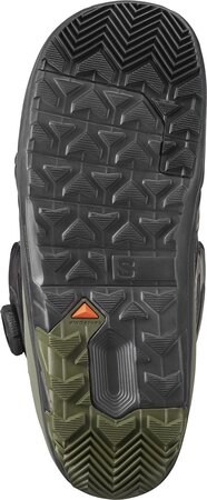 Snowboardové topánky Salomon Launch Boa Sj Boa Black/Olive 25/26