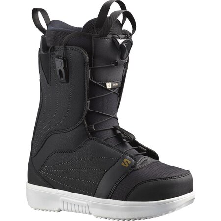Snowboardové topánky Salomon Pearl Black/White/Gold Snowboardové topánky Salomon Pearl Black/White/Gold