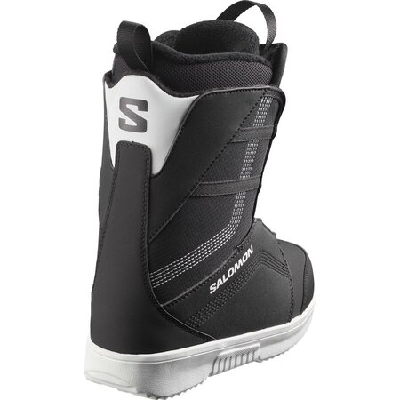Snowboardové topánky Salomon Project Boa Black/Black/White Snowboardové topánky Salomon Project Boa Black/Black/White
