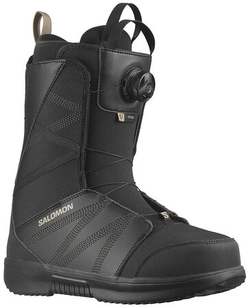 Snowboardové topánky Salomon Titan BOA Black/Black