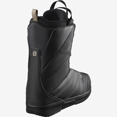 Snowboardové topánky Salomon Titan Boa Black/Black/Roasted Cashew