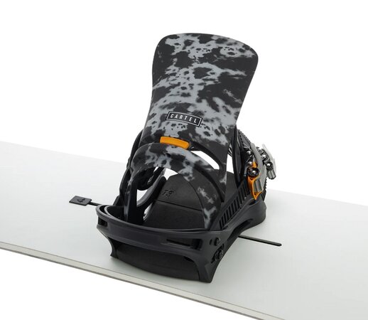 Viazanie Burton Cartel ReFlex Gray Acid Wash