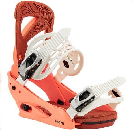 Viazanie Burton Scribe ReFlex Snowboard Bindings W Coral
