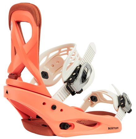 Viazanie Burton Scribe ReFlex Snowboard Bindings W Coral