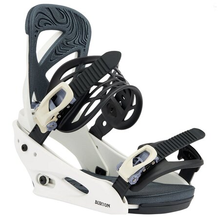 Viazanie Burton Scribe ReFlex Snowboard Bindings Stout W White