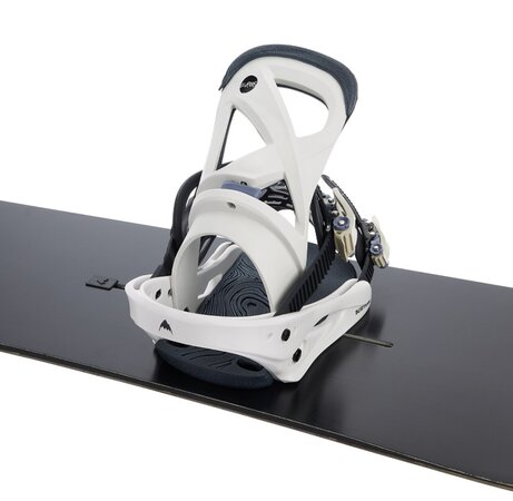 Viazanie Burton Scribe ReFlex Snowboard Bindings Stout W White