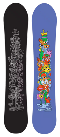 Snowboard Burton Counterbalance Camber Hallucinate 25/26