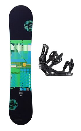 Snowboard Rossignol Alias + Battle B&W S/M 20/21