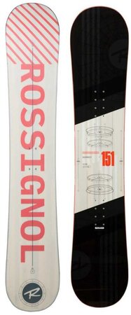 Snowboard Rossignol District Black + Battle Black/Red M/L 20/21