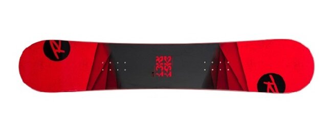Snowboard Rossignol District black/red wide + battle black/red 19/20 XL