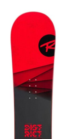 Snowboard Rossignol District black/red wide + battle black/red 19/20 XL