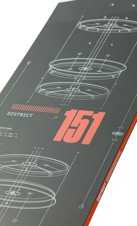Snowboard Rossignol District White Wide + Battle B&W XL 20/21