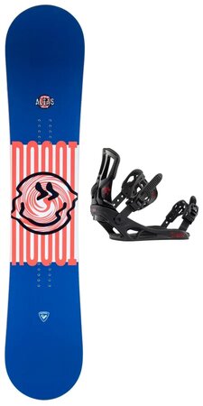 Snowboardový set Rossignol Alias + Battle Black/Red M/L 22/23