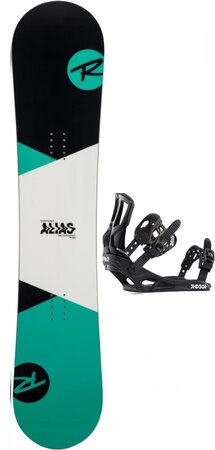 Snowboard Rossignol Alias + Battle black/white 19/20 M/L