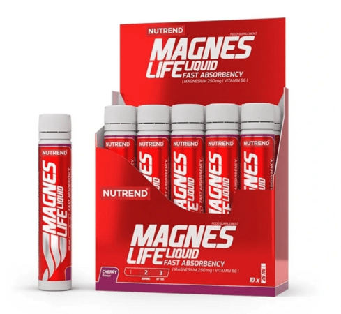 Magnézium Nutrend MagnesLife 10x25ml Višňa