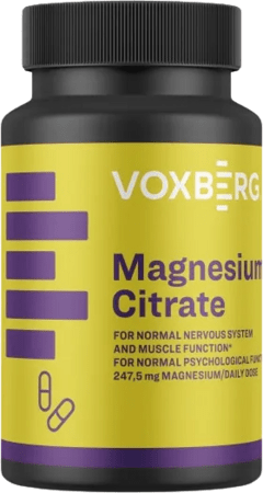 Kapsule Voxberg Magnesium Citrate 90 kapsúl