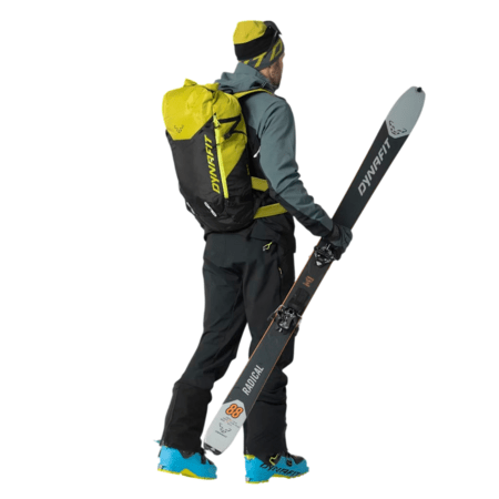 Batoh Dynafit Radical 30 + Backpack Golden Lime/Black Out Batoh Dynafit Radical 30 + Backpack Golden Lime/Black Out