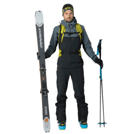 Batoh Dynafit Radical 30 + Backpack Golden Lime/Black Out Batoh Dynafit Radical 30 + Backpack Golden Lime/Black Out