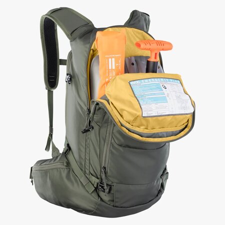 Skialpinistický batoh Evoc Line 30 Dark Olive