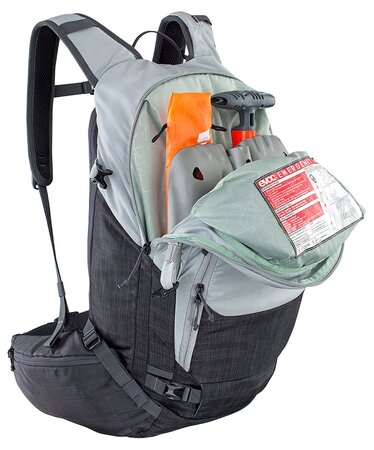 Skialpinistický batoh Evoc Line 30 Silver/Heather Carbon Grey