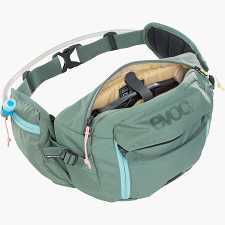 Ľadvinka Evoc Hip Pack 3 + Hip Pack Hydration Bladder Olive