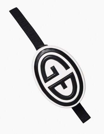 Ľadvinka Goldbergh Adorable Fanny Pack Black/White