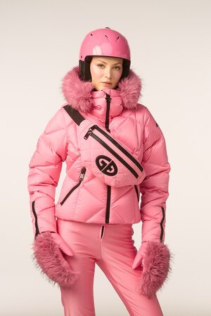 Ľadvinka Goldbergh Col Fanny Pack Pink Cosmos