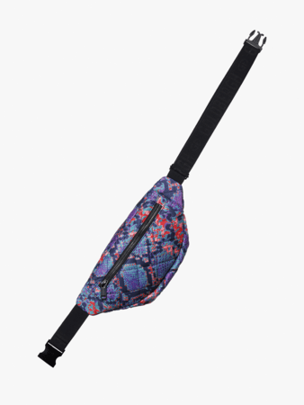 Ľadvinka Goldbergh Fiorentina Fanny Pack Snake Turchese