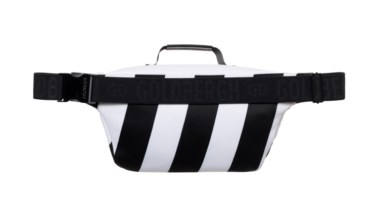 Ľadvinka Goldbergh Forza Fanny Pack Linea Black/White