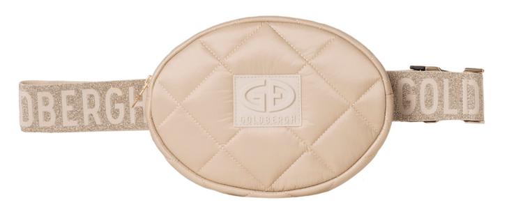 Ľadvinka Goldbergh French Fanny Pack White Sand