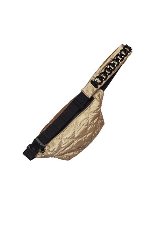 Ľadvinka Goldbergh Shiner Fanny Pack Gold