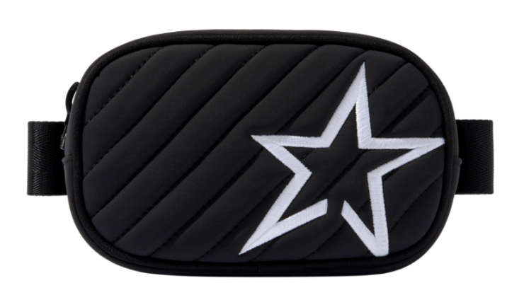 Ľadvinka Perfect Moment Star Bum Bag Black