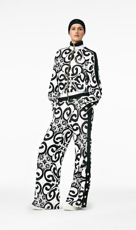 Bunda Goldbergh Solara Track Jacket Black/White