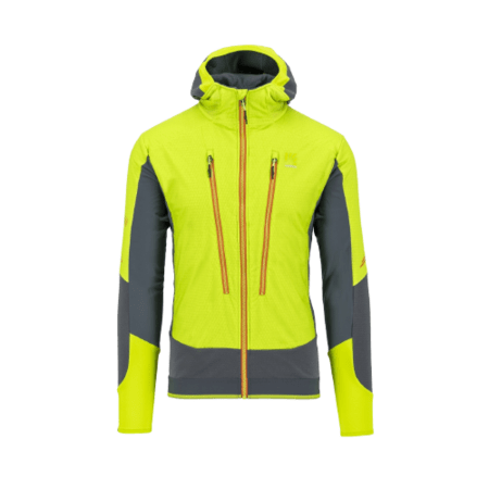 Pánska bunda Karpos Alagna Plus Evo Jacket Lime Green/Dark Slate